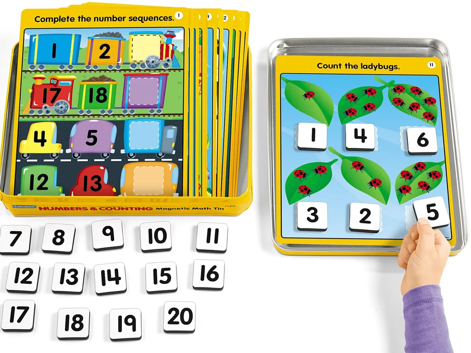 Numbers & Counting Magnetic Activity Tin