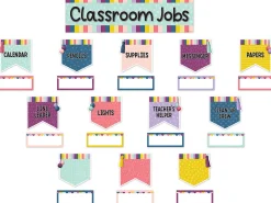 Oh Happy Day! Classroom Jobs Bulletin Board Set