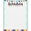Oh Happy Day! Write & Wipe Schedule Poster