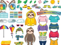 One World Dress for the Weather Bulletin Board Set