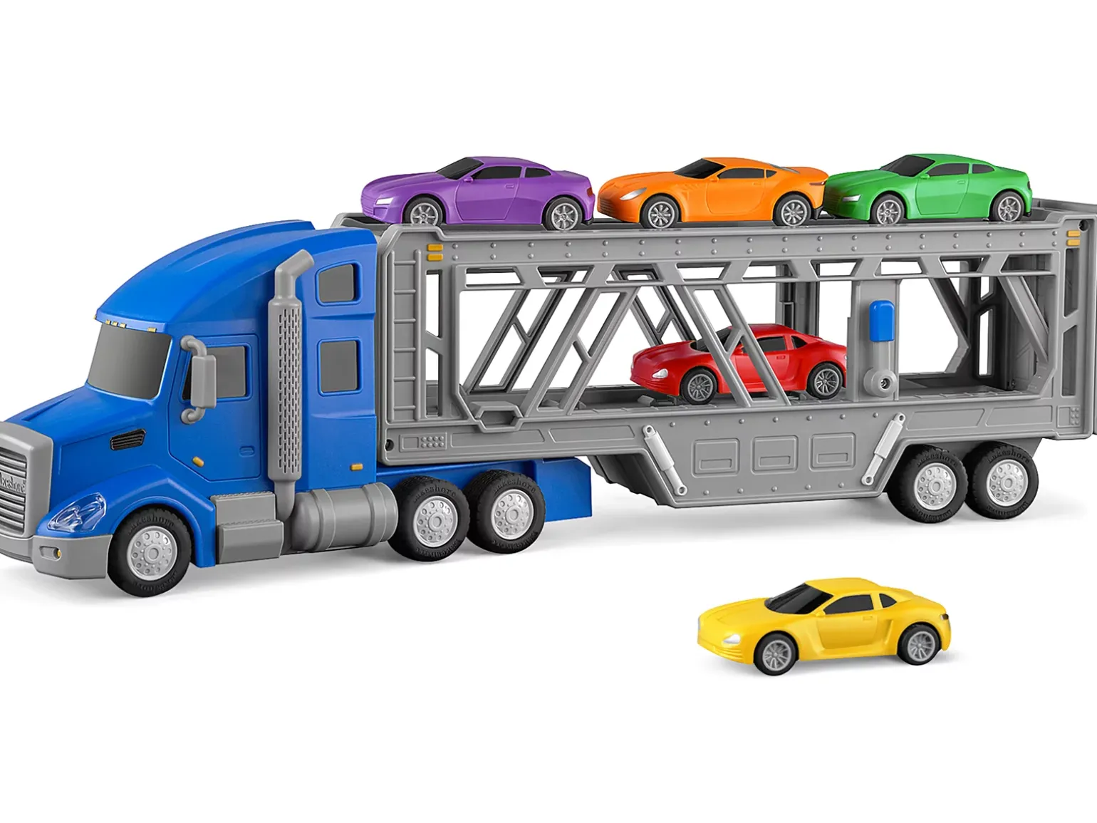 On the Move! Big Rig Car Carrier