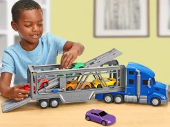 On the Move! Big Rig Car Carrier
