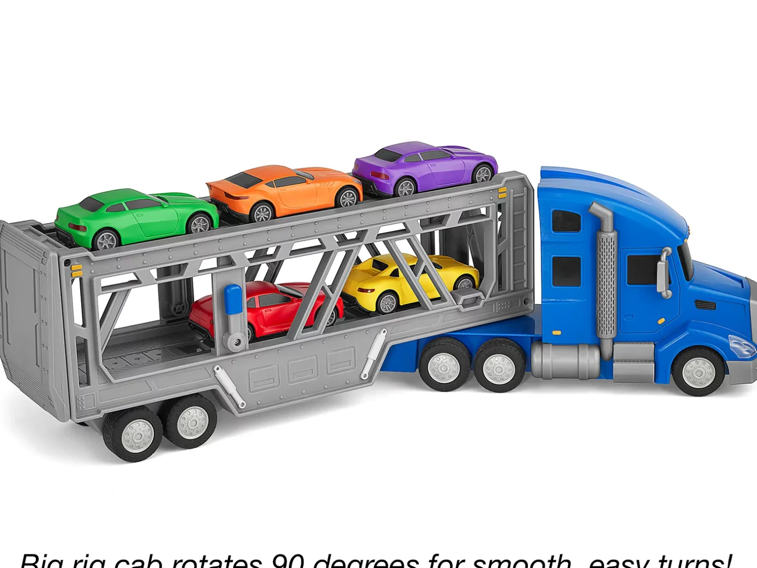 On the Move! Big Rig Car Carrier