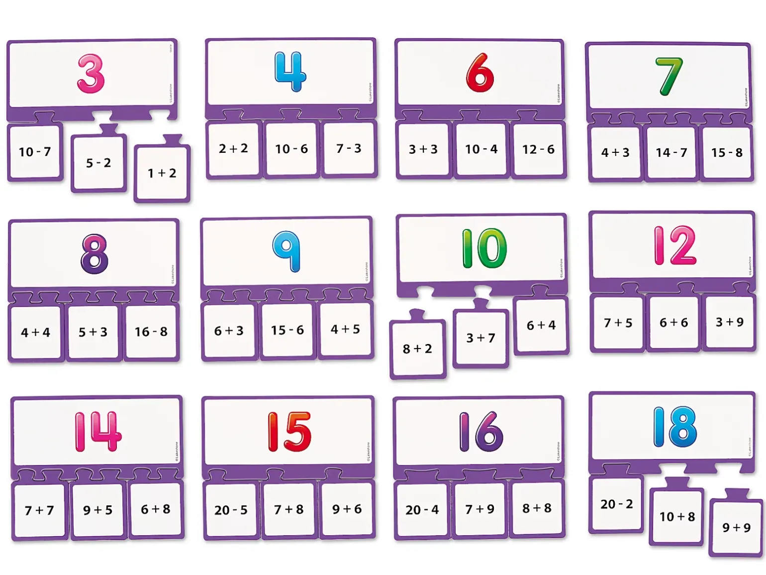 Operations Equivalency Puzzles