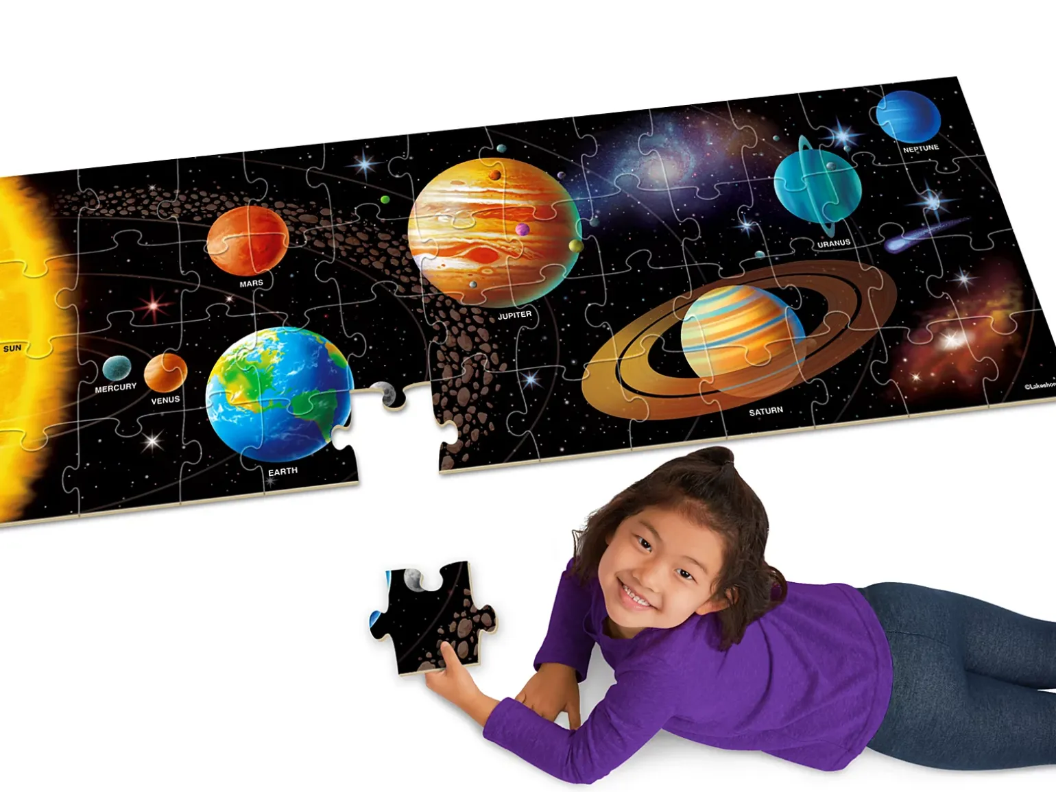 Our Solar System Floor Puzzle