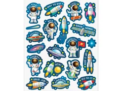 Outer Space Crew Stickers