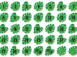 Palm Paradise Calendar Mini Accents