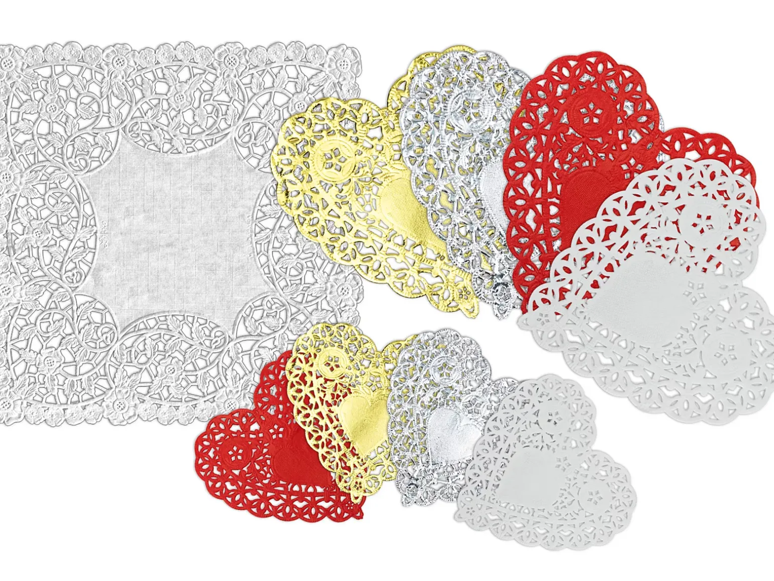 Paper Heart Doily Assortment Pack
