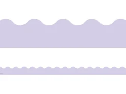 Pastel Pop Lavender Scalloped Border