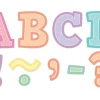 Pastel Pop 3" Magnetic Punch-Out Letters
