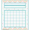 Pastel Pop Mini Incentive Charts