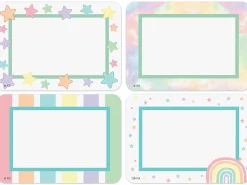 Pastel Pop Name Tags - Variety Pack