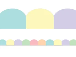 Pastel Pop Scalloped Border