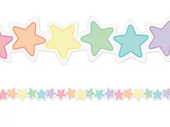 Pastel Pop Star Border
