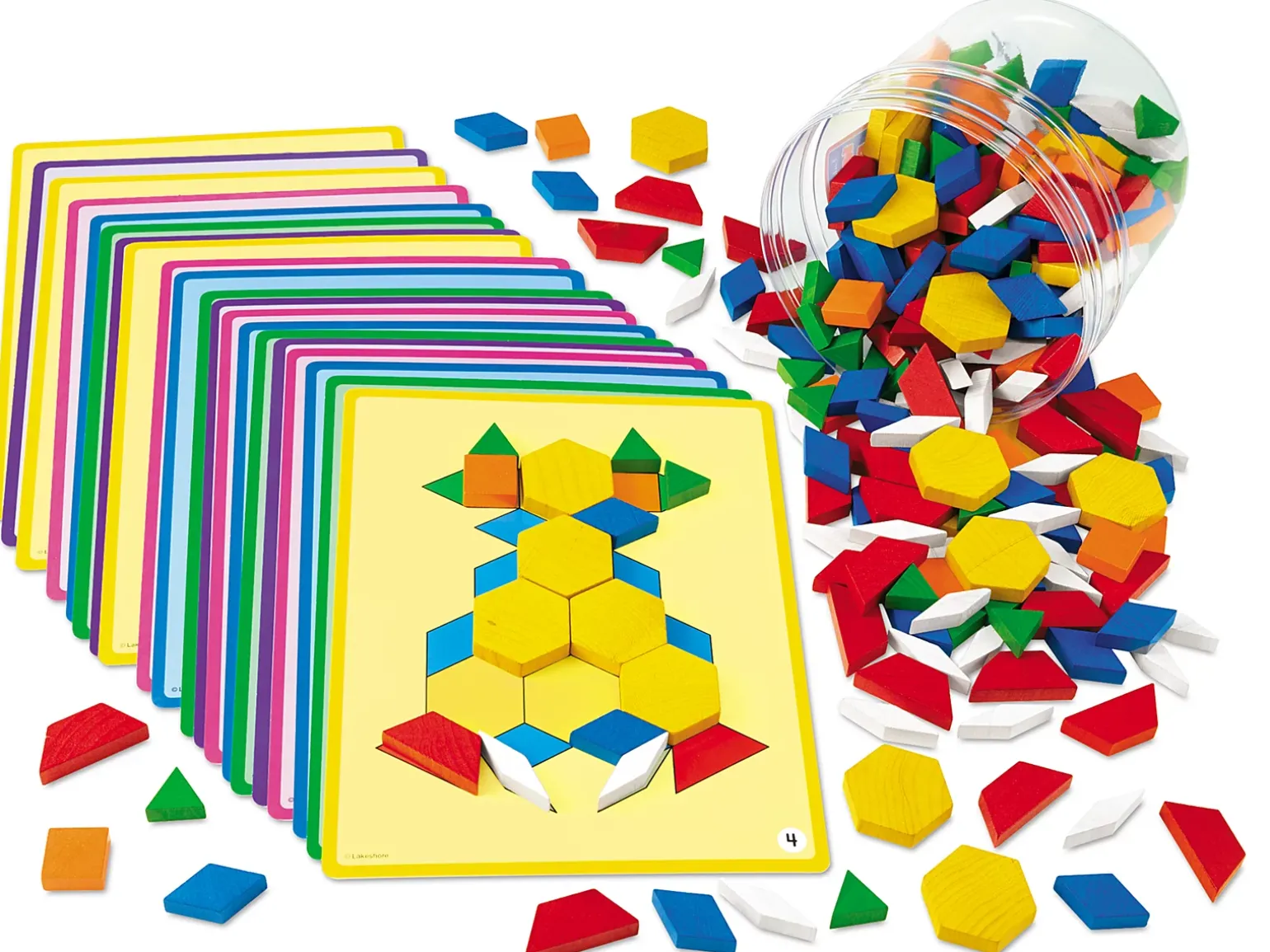Pattern Blocks Design Cards