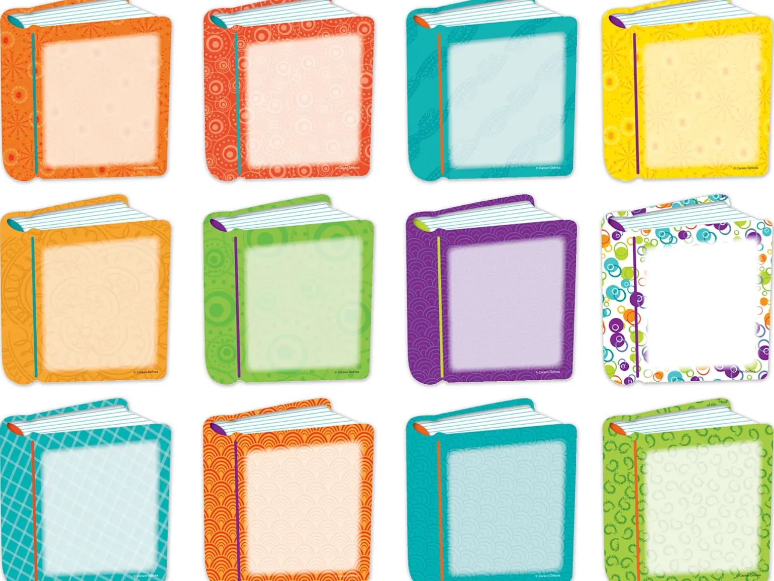 Patterned Book Accents