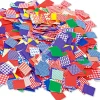 Patterned Mosaic Squares