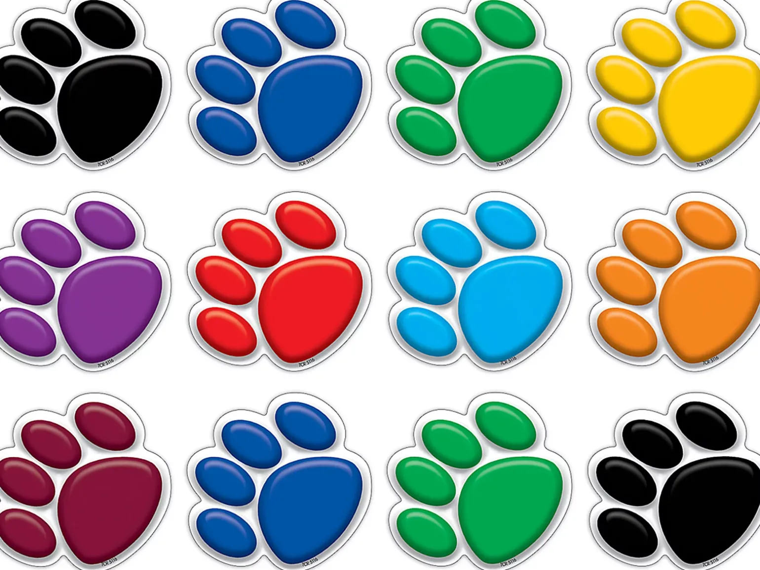 Paw Print Mini Accents