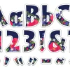 Petals & Prickles Floral 4" Punch-Out Letters
