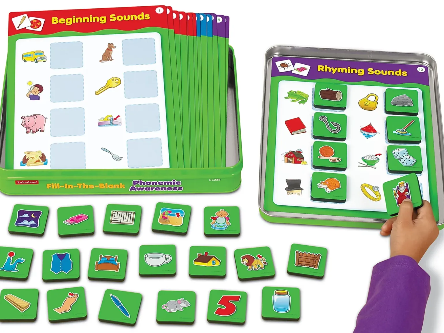 Phonemic Awareness Magnetic Activity Tin