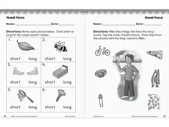 Phonics for Kindergarten Workbook