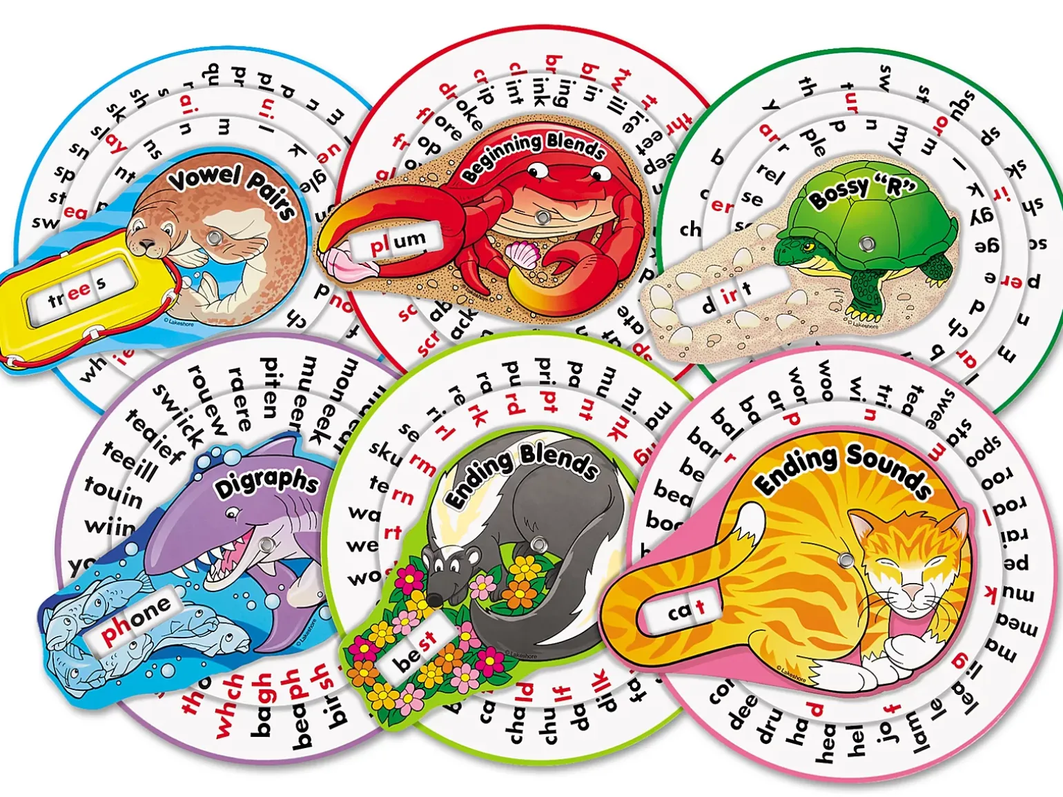 Phonics Fun Wheels