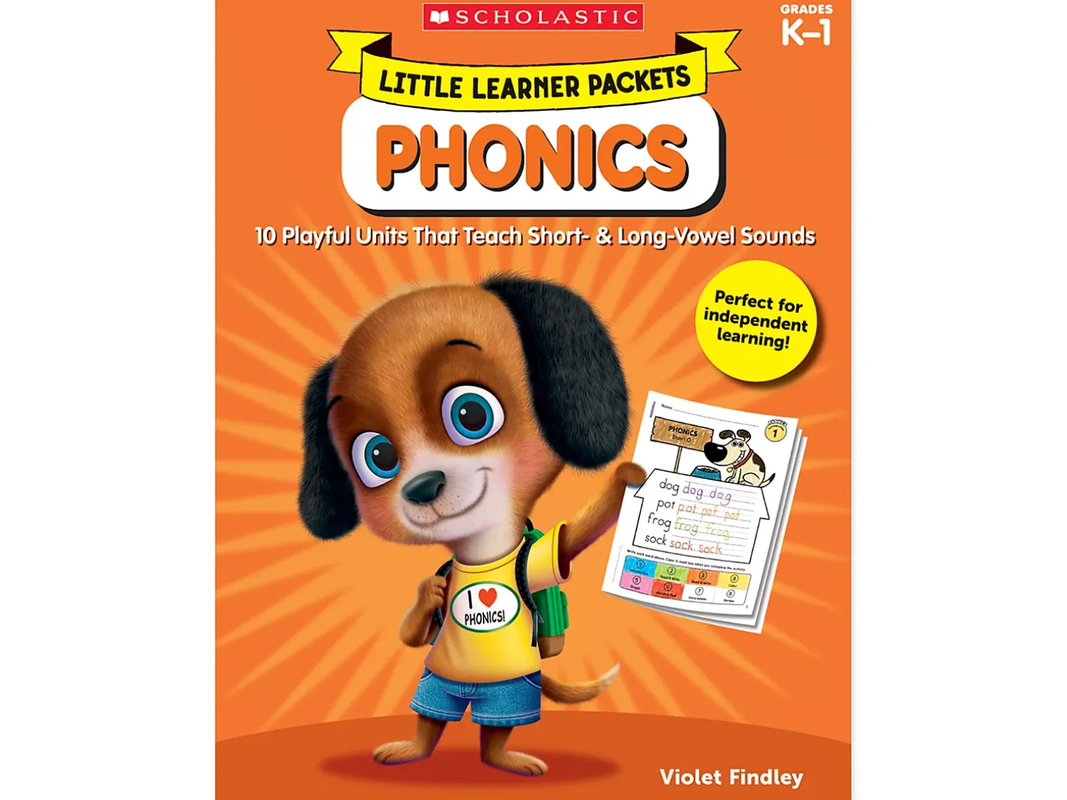 Phonics Little Learner Packets Workbook