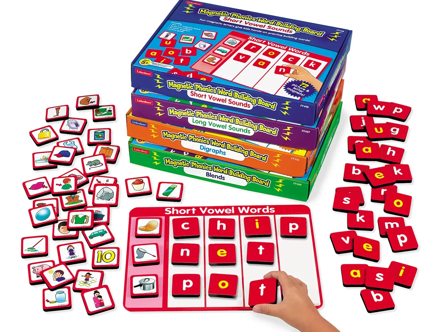 Phonics Magnetic Word Building Boards - Complete Set