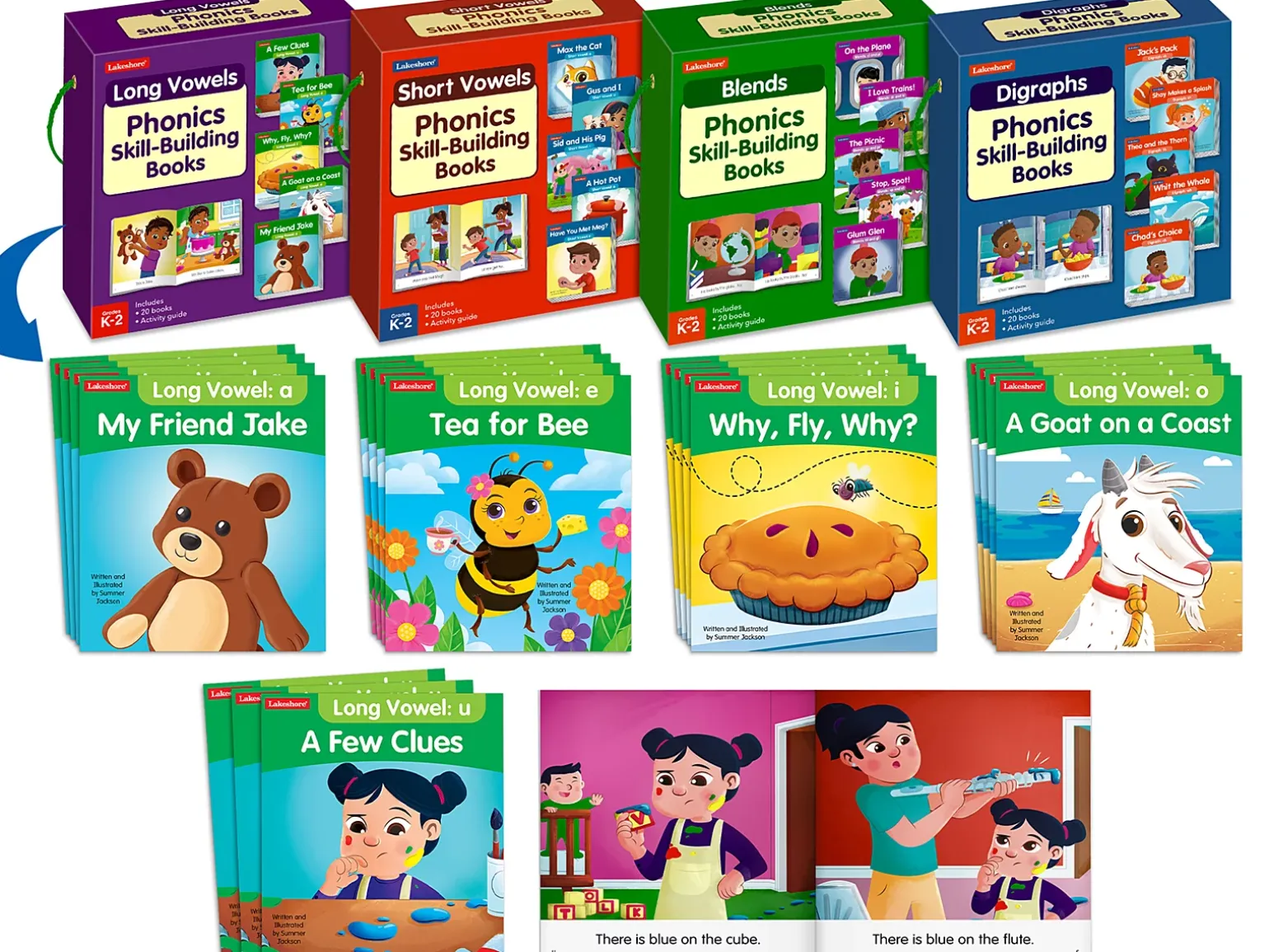 Phonics Skill-Building Book Sets - Complete Library