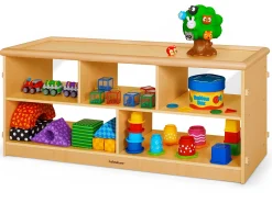 Play-Top Connective Storage Unit with Acrylic Back