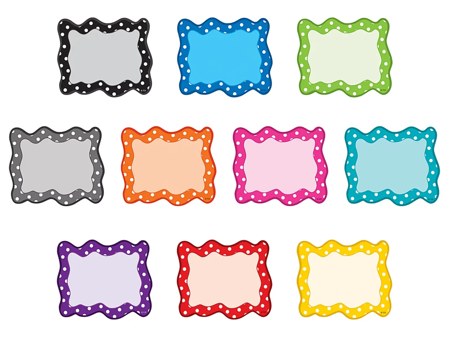 Polka Dot Card Mini Accents