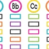 Polka Dot Word Wall Bulletin Board Set