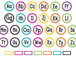 Polka Dot Word Wall Bulletin Board Set
