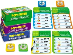 Pop & Match Beginning Phonics Games - Complete Set