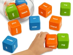 Prefixes & Suffixes Giant Activity Dice