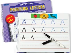 Printing Letters Practice Book - Uppercase