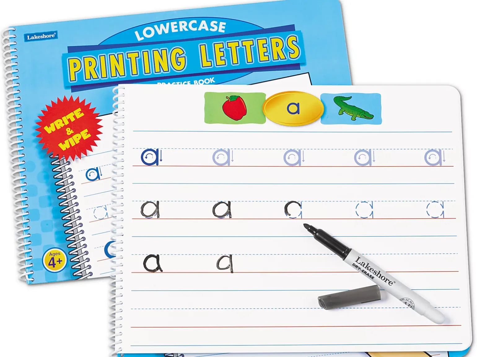 Printing Letters Practice Book - Lowercase