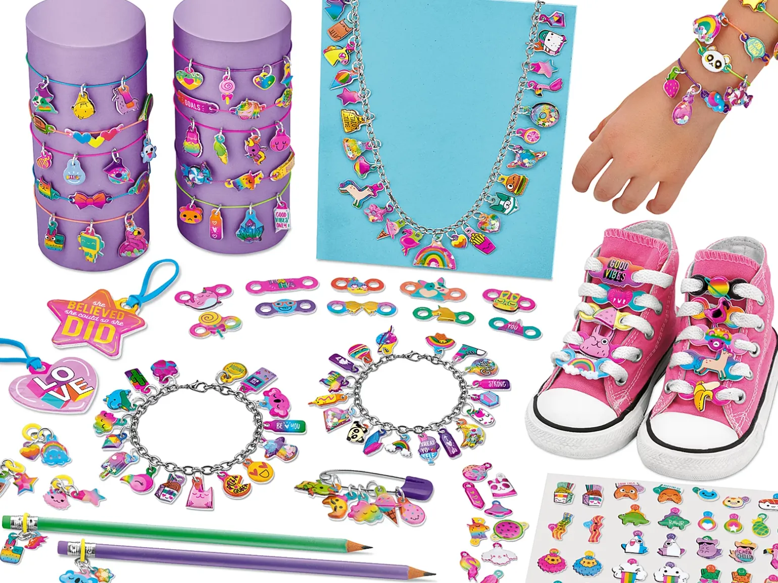 Puffy Charms Super Set