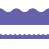Purple Scalloped Border