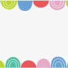 Rainbow Doodles Name Tags