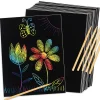 Rainbow Scratch Paper