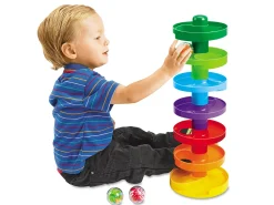 Rainbow Stack Ball Track