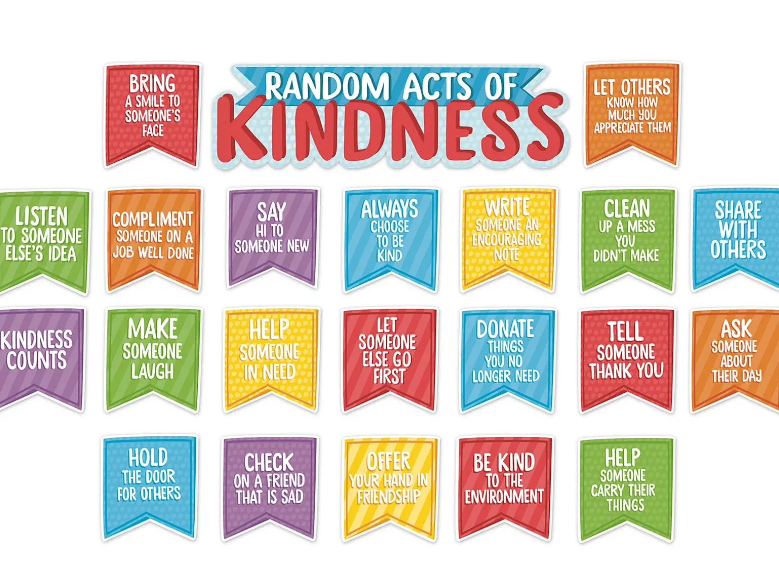 Random Acts of Kindness Bulletin Board Set