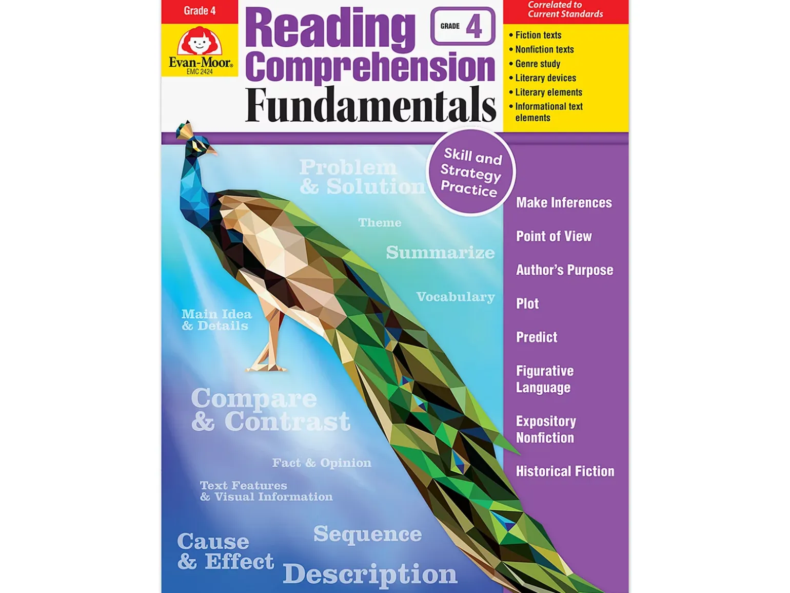 Reading Comprehension Fundamentals Workbook - Gr. 4