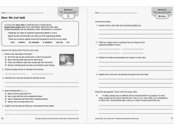Reading Comprehension Fundamentals Workbook - Gr. 4