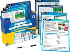 Reading Comprehension Practice Cards - Gr. 2-3