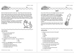 Reading Daily Warm-Ups Workbook - Gr. 2