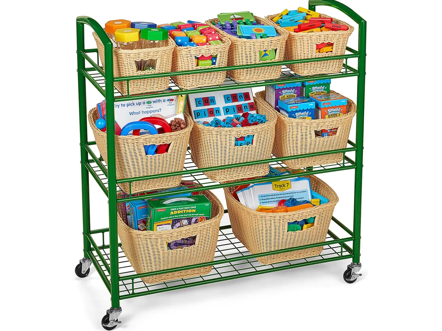 Reading, Math & Science Instant Learning Cart - K-Gr.2