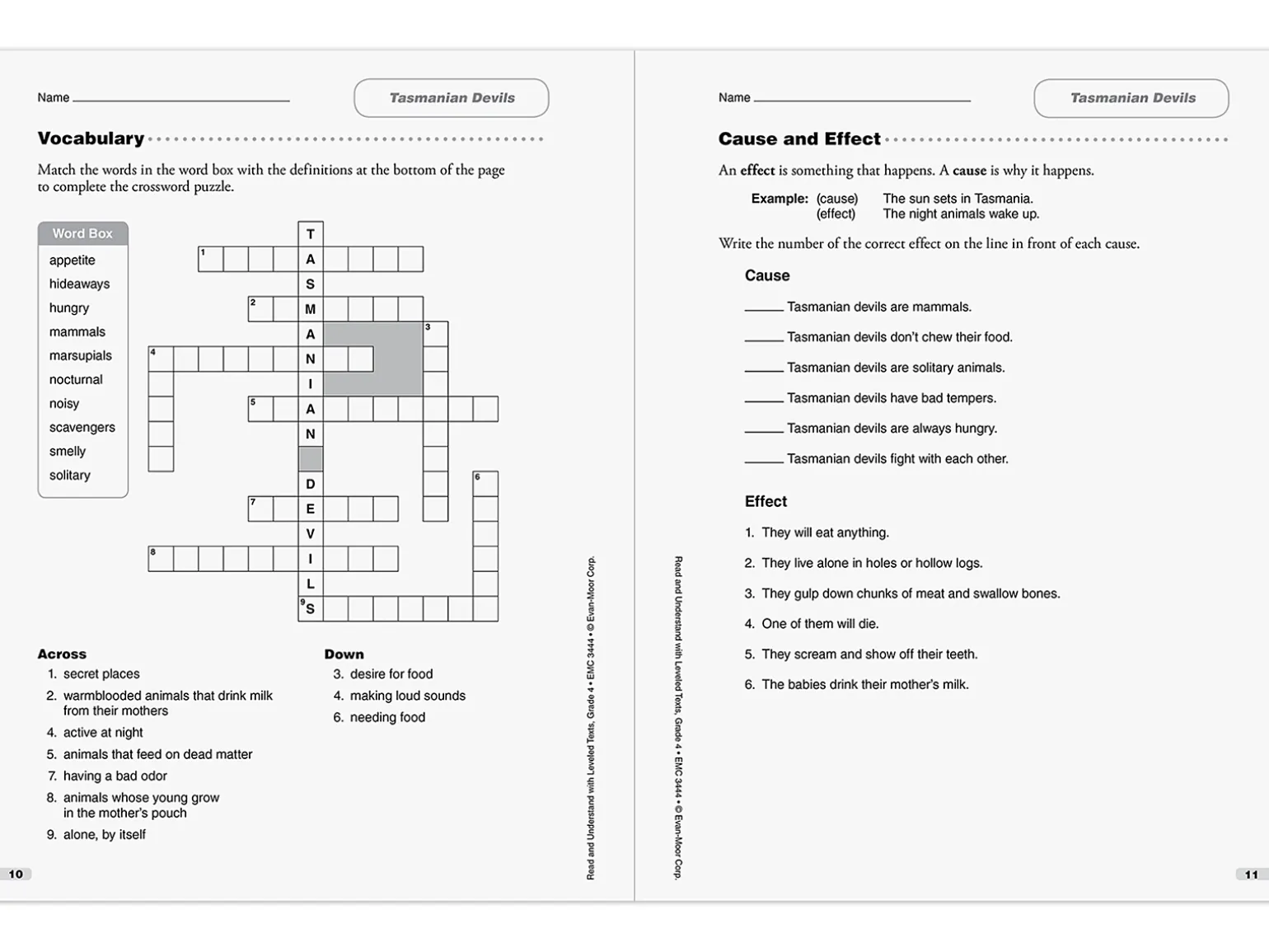 Read & Understand with Leveled Texts Workbook - Gr. 4
