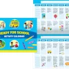 Ready for School Activity Calendar